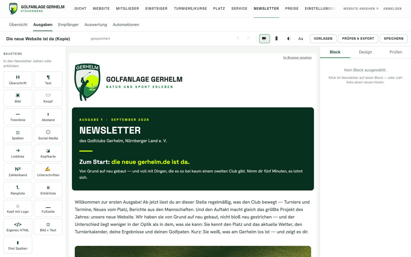 Newsletter-Studio